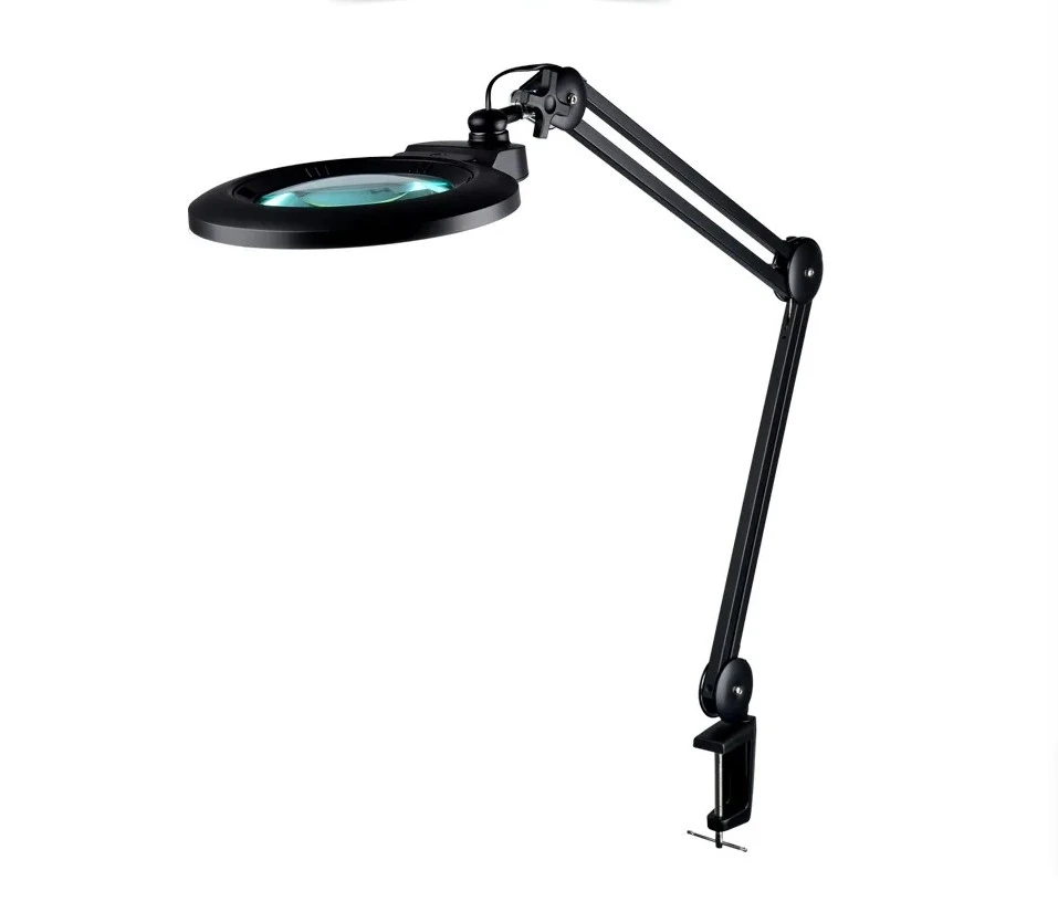 Led Magnifier Desk Lamp