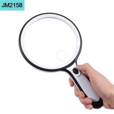 Hand Held Magnifying Glass With Light